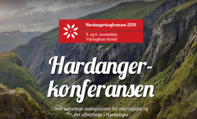 Lenkje til artikkel: Invitasjon til Hardangerkonferansen 2026, i Eidfjord