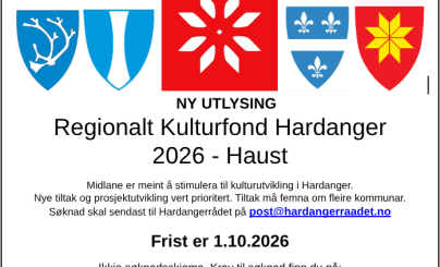 Lenkje til artikkel: Regionalt kulturfond