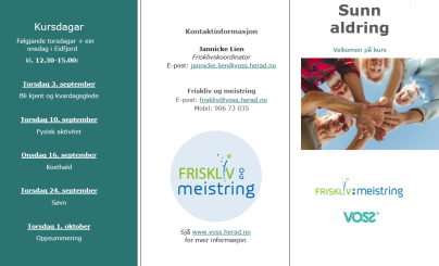 Lenkje til artikkel: Kurs: Sunn aldring